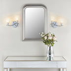 BOYER-2WBCH-L Boyer 2 Light Wall Light Chrome Clear