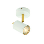59931 Gull 1 Light Spotlight White Brass