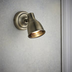 76277 Westbury 1 Light Spotlight Brass