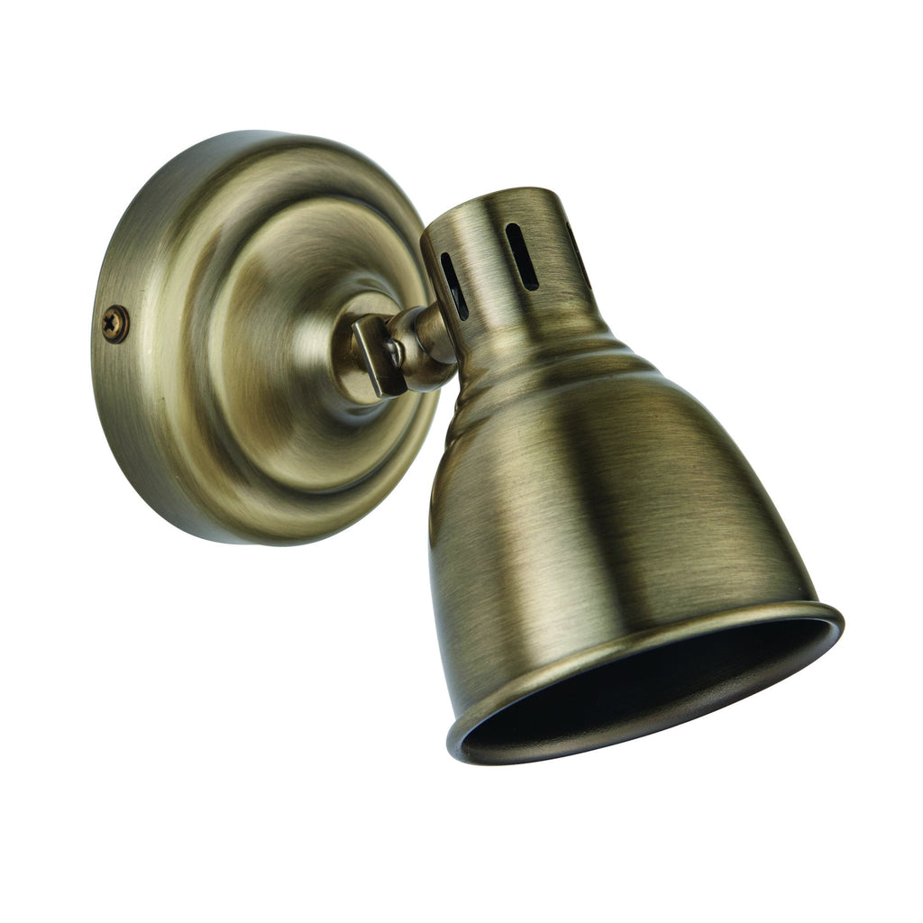 76277 Westbury 1 Light Spotlight Brass