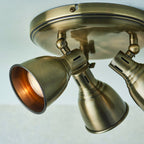 76279 Westbury 3 Light Spotlight Brass