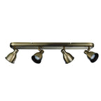 76280 Westbury 4 Light Spotlight Brass