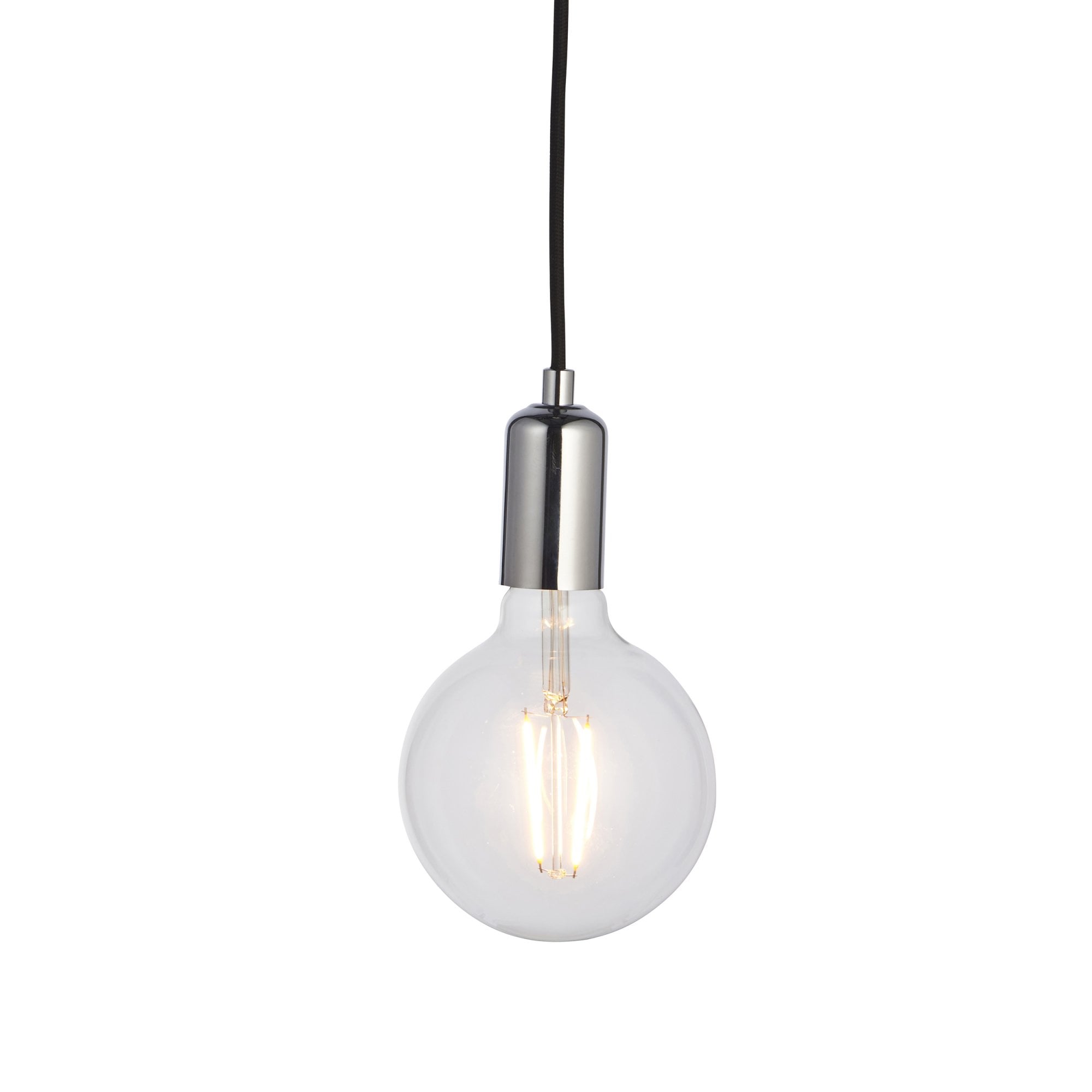 76573 Studio 1 Light Pendant Chrome