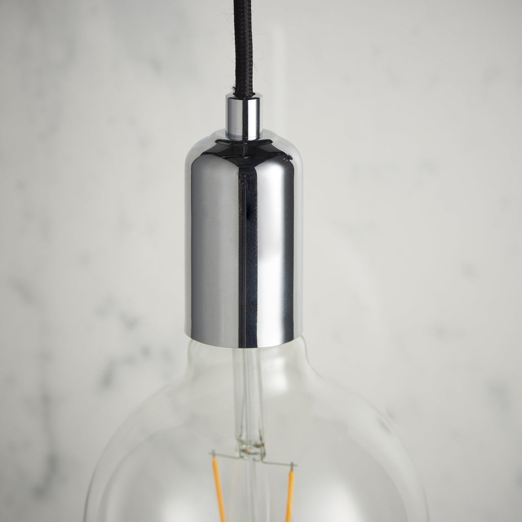 76573 Studio 1 Light Pendant Chrome