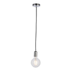 76573 Studio 1 Light Pendant Chrome