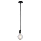 76581 Studio 1 Light Pendant Black (S)