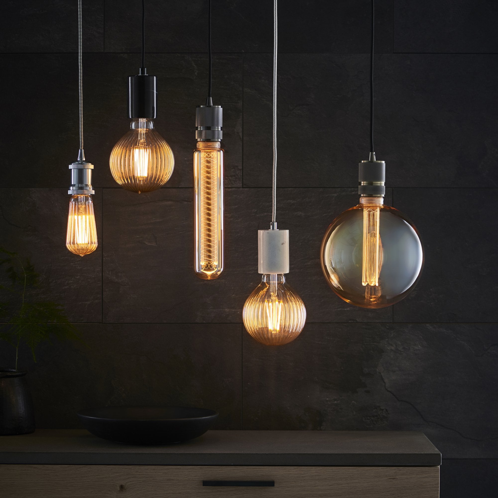 76586 Urban 1 Light Pendant Chrome