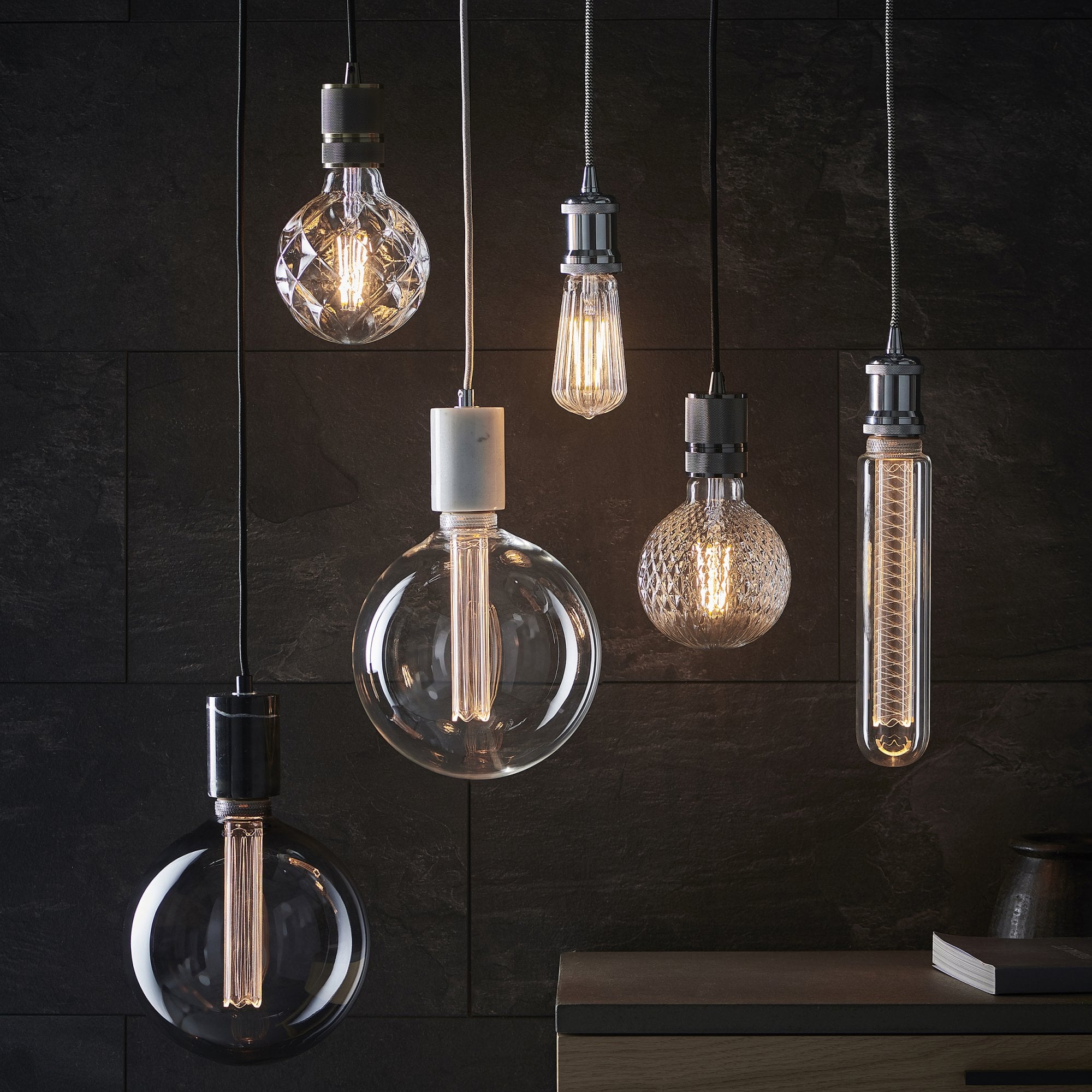 76587 Urban 1 Light Pendant Brass