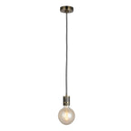76587 Urban 1 Light Pendant Brass
