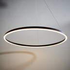 80628 Staten LED 1 Light Pendant Black White