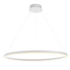 80629 Staten LED 1 Light Pendant White