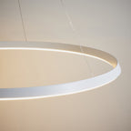 80629 Staten LED 1 Light Pendant White