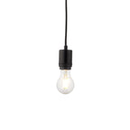 80637 Studio 1 Light Pendant Black