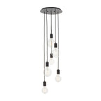 81535 Studio 6 Light Pendant Black