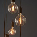 81535 Studio 6 Light Pendant Black