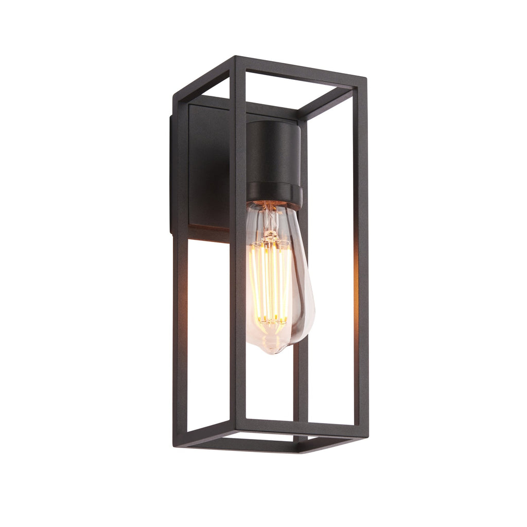 91993 Herbert 1 Light Outdoor Wall Light Black (S)