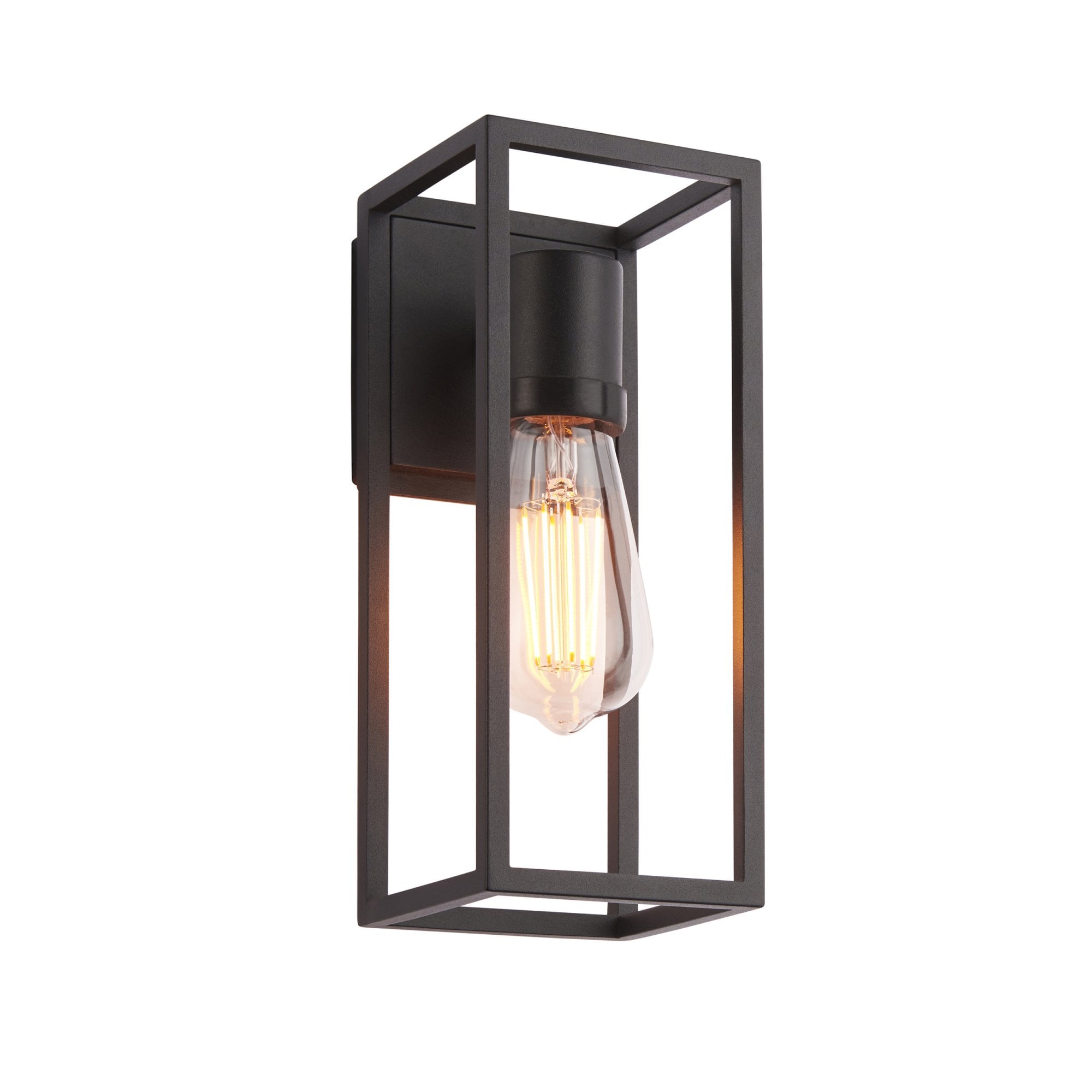 91993 Herbert 1 Light Outdoor Wall Light Black (S)