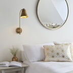 93144 Radha 1 Light Wall Light Brass