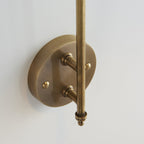 93144 Radha 1 Light Wall Light Brass