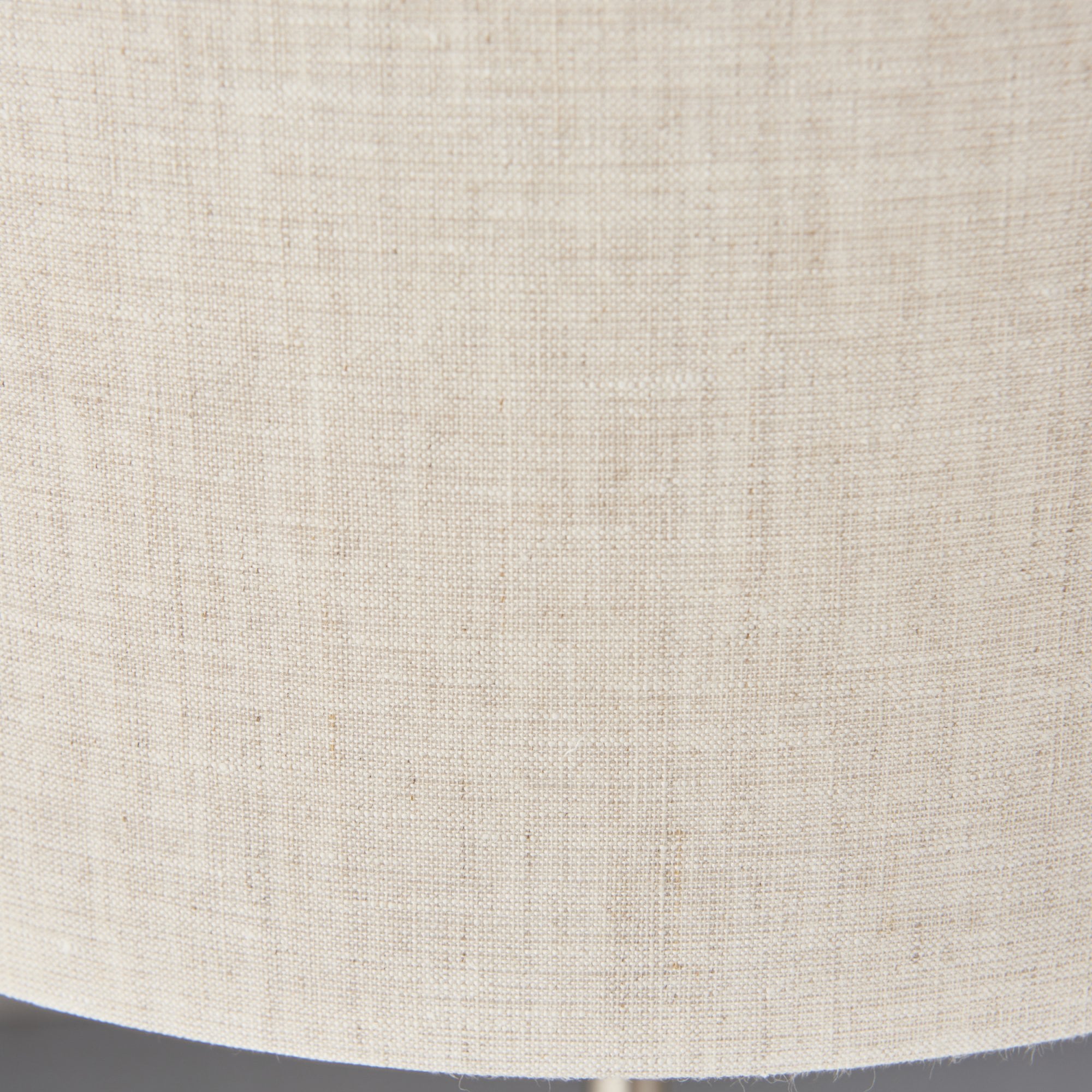 94369 Highclere 3 Light Table Lamp Chrome Linen