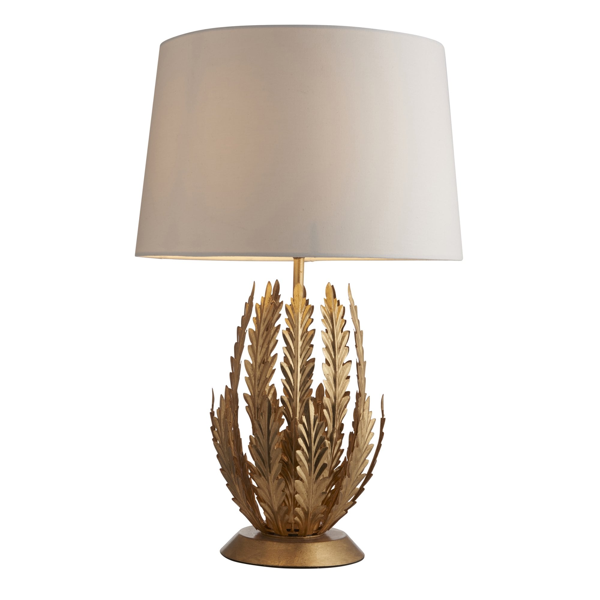 95037 Delphine 1 Light Table Lamp Gold Ivory