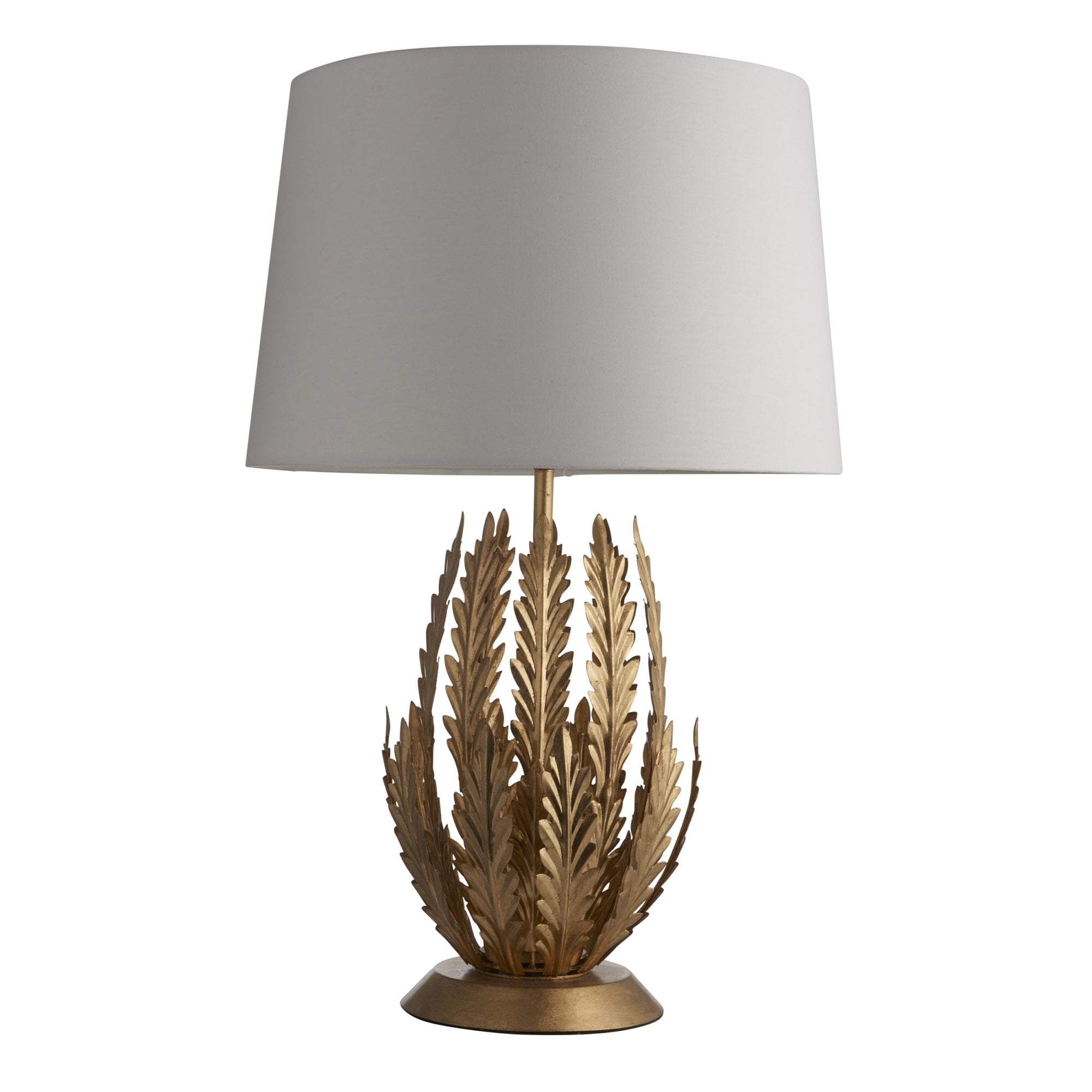 95037 Delphine 1 Light Table Lamp Gold Ivory