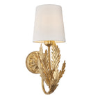 95040 Delphine 1 Light Wall Light Gold Ivory