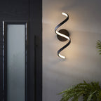 95601 Astral LED 1 Light Outdoor Wall Light Black White