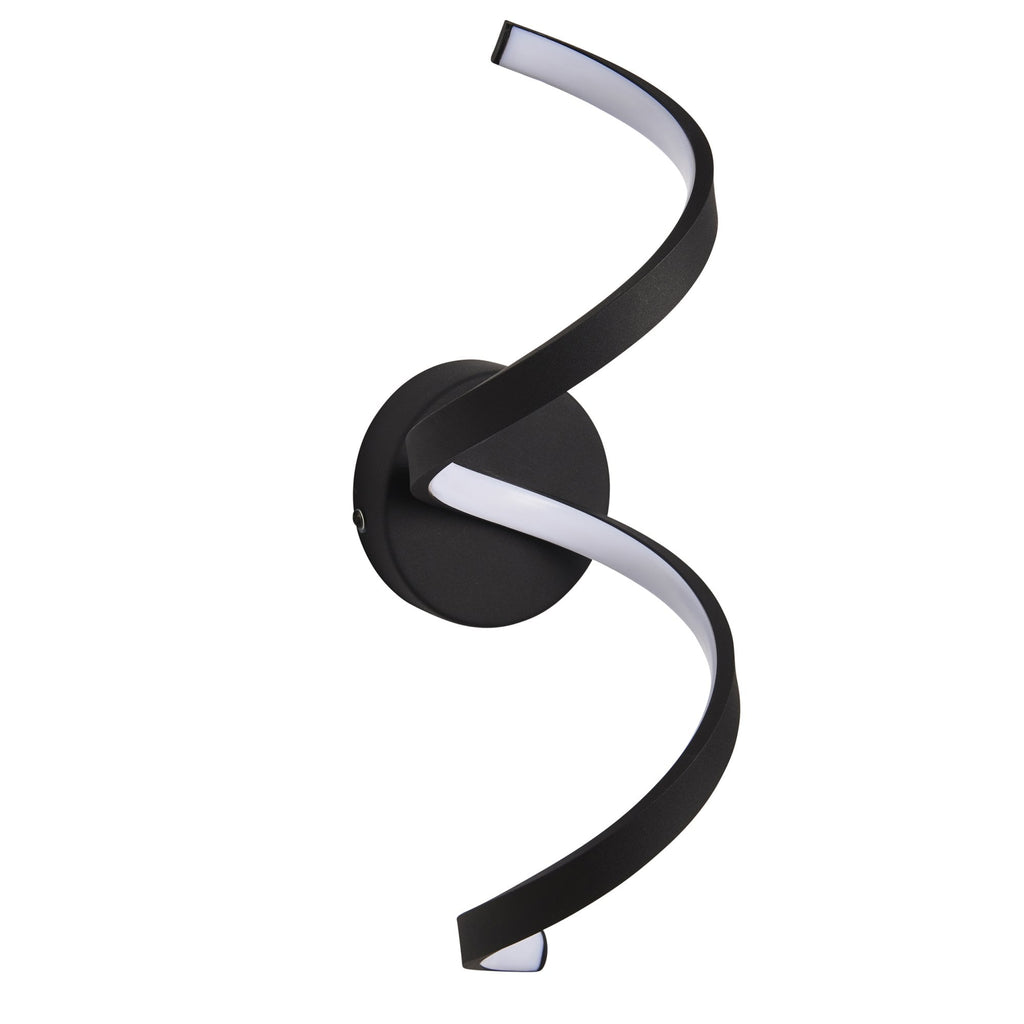 95601 Astral LED 1 Light Outdoor Wall Light Black White