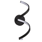95601 Astral LED 1 Light Outdoor Wall Light Black White