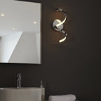 96433 Astral LED 1 Light Bathroom Wall Light Chrome White