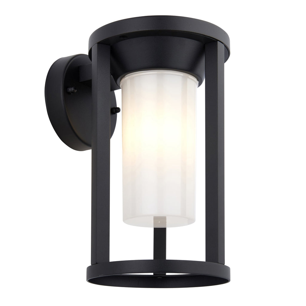 96916 Braden 1 Light Outdoor Wall Light Black White