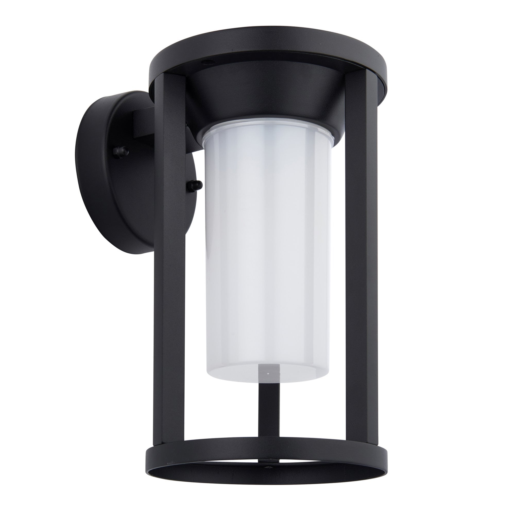 96916 Braden 1 Light Outdoor Wall Light Black White