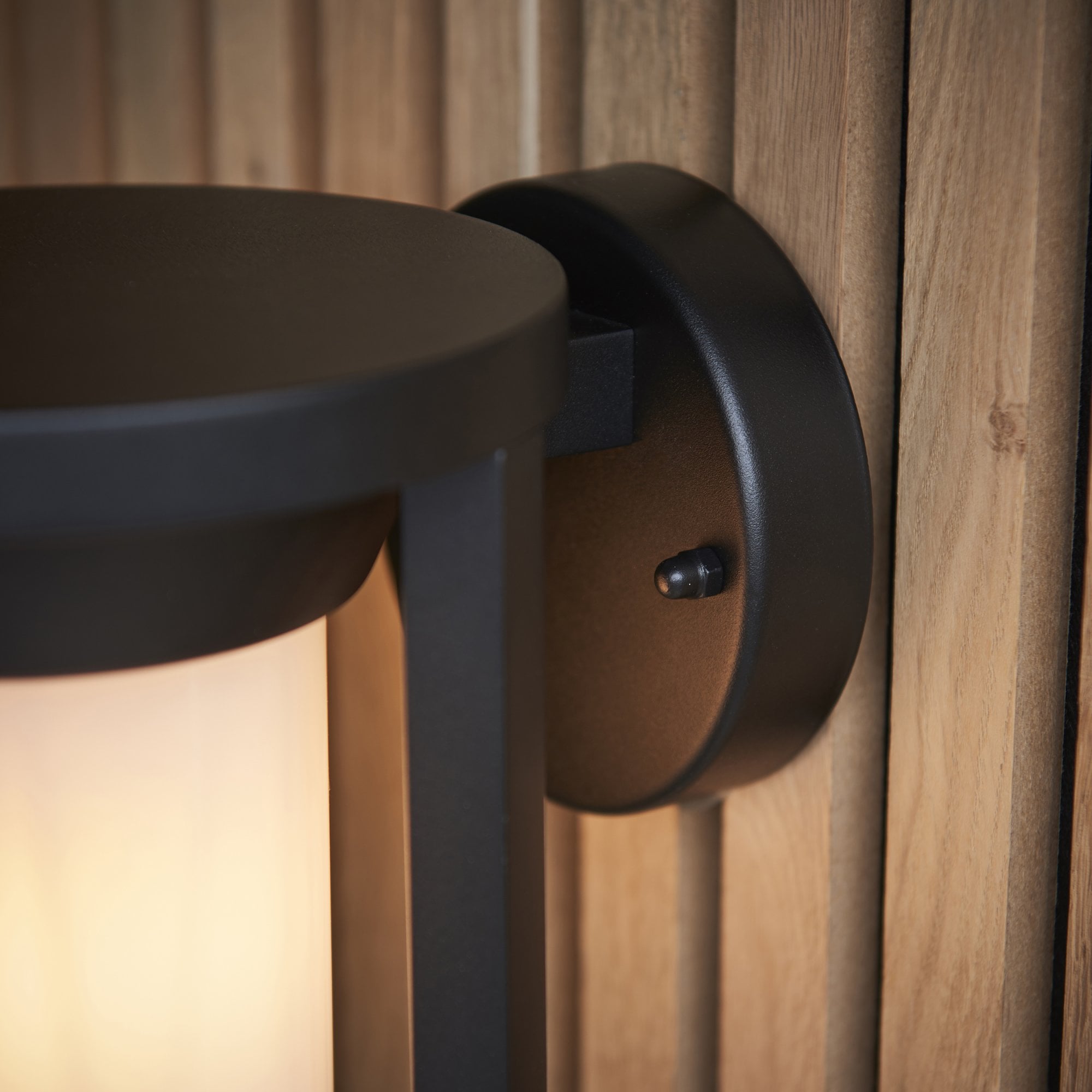 96916 Braden 1 Light Outdoor Wall Light Black White