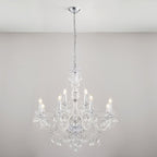308-8-4CL Clarence 12 Light Pendant Acrylic Chrome