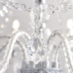 308-8-4CL Clarence 12 Light Pendant Acrylic Chrome