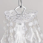 308-8-4CL Clarence 12 Light Pendant Acrylic Chrome