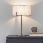 72631 Hayfield 1 Light Table Lamp Bronze Linen