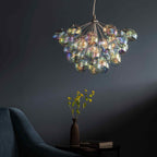76450 Infinity 6 Light Pendant Chrome Glass