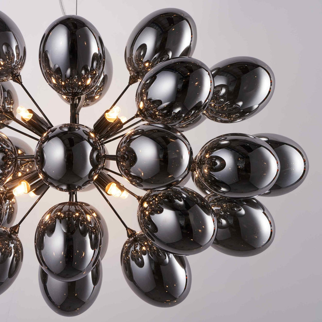 80124 Infinity 8 Light Pendant Chrome Glass