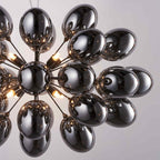 80124 Infinity 8 Light Pendant Chrome Glass