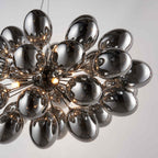 80124 Infinity 8 Light Pendant Chrome Glass