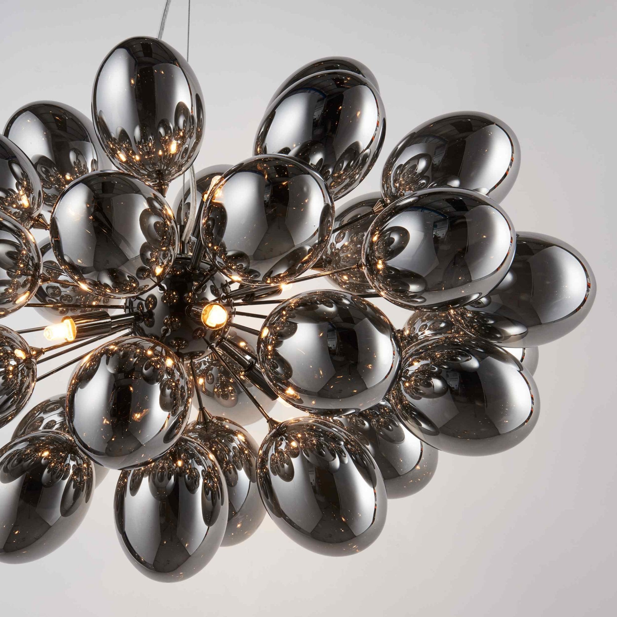 80124 Infinity 8 Light Pendant Chrome Glass