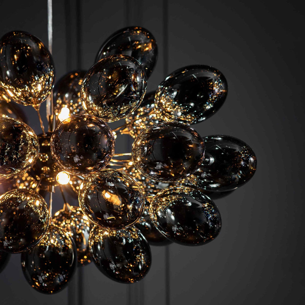 80124 Infinity 8 Light Pendant Chrome Glass