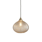 95480 Livia 1 Light Pendant Champagne Brass
