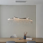 97219 Orphelia LED 1 Light Pendant Chrome Silver