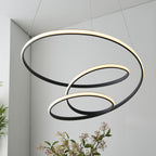 97632 Dune LED 1 Light Pendant Black White