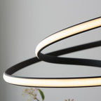 97632 Dune LED 1 Light Pendant Black White
