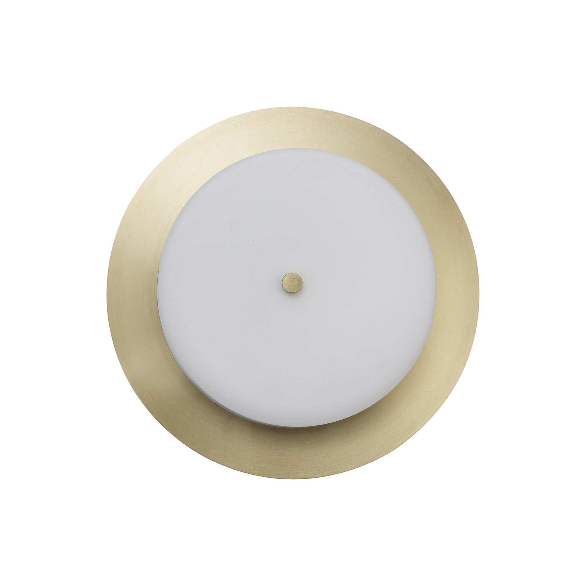 NL77639 Hex Bathroom LED Flush Ceiling Light Antique Brass