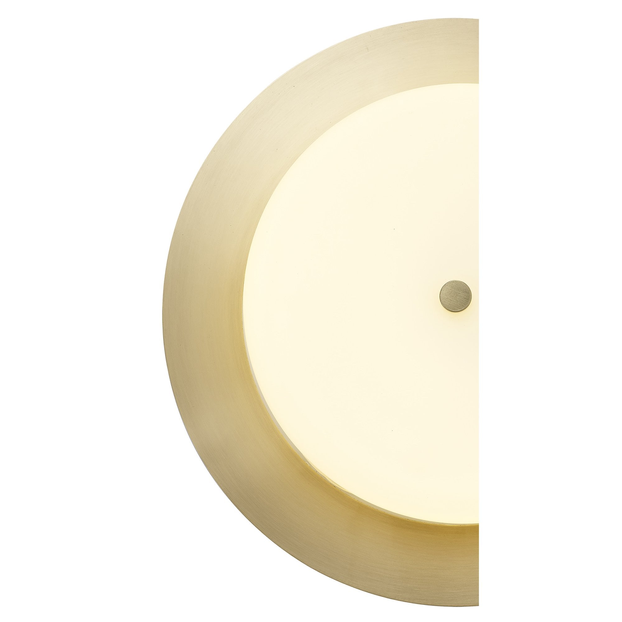 NL77639 Hex Bathroom LED Flush Ceiling Light Antique Brass